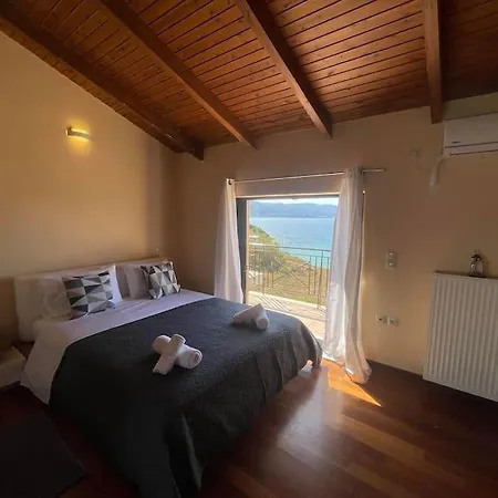 Huggali Zante Sea Front Lux 120m2 Maisonette Villa